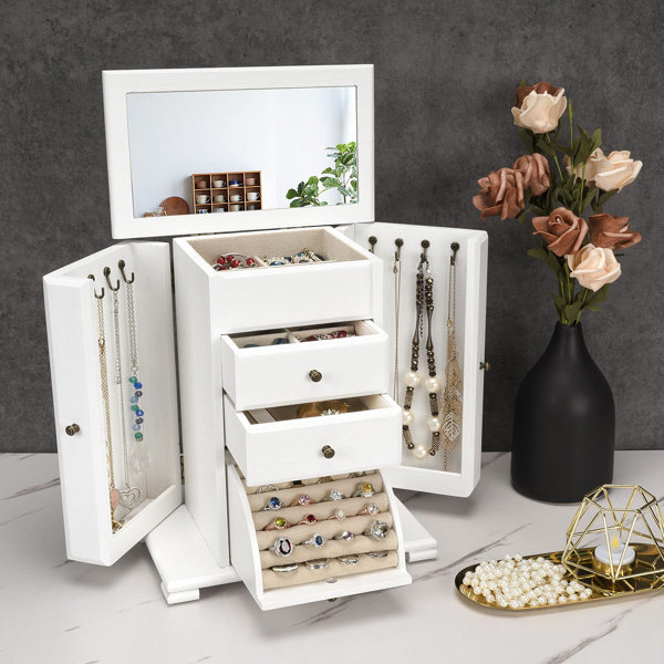 Loon Peak® Wood Jewelry Box + Wayfair